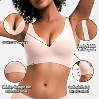 Soutien gorge sans armature effet gel