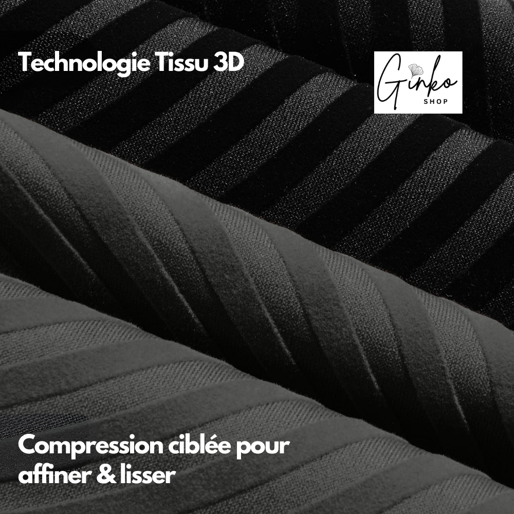 T-shirt 3D - brûle graisse et sculpte silhouette