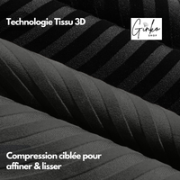T-shirt 3D - brûle graisse et sculpte silhouette