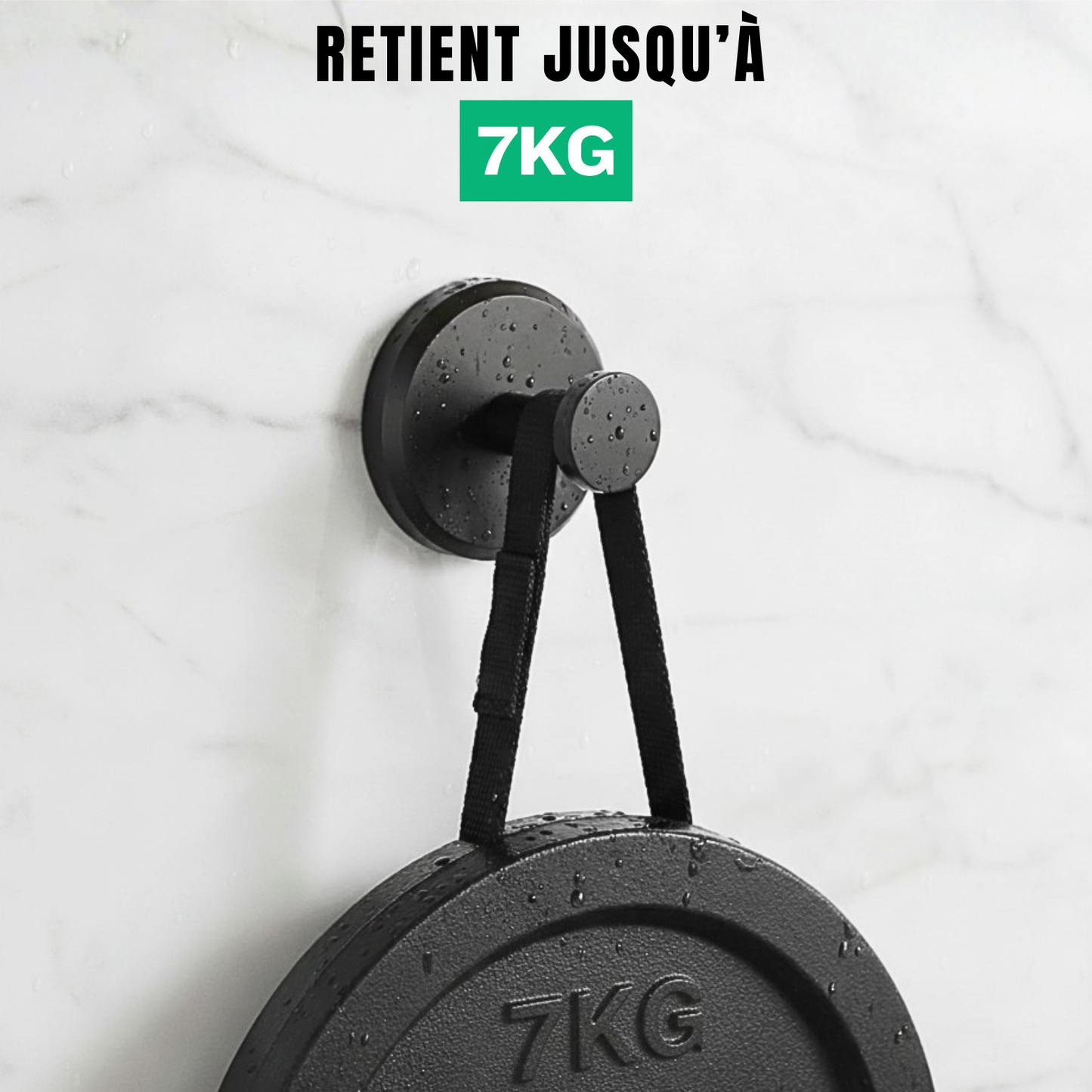 Crochets à ventouses X4