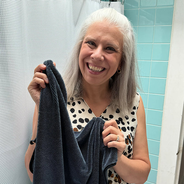 Serviette de séchage microfibre